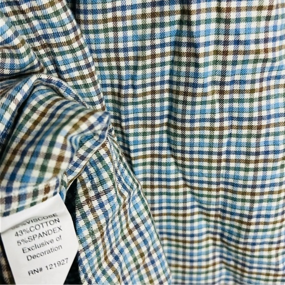 Johnnie-O Hangin’ Out Performance Button Up Shirt Large - Picture 6 of 9